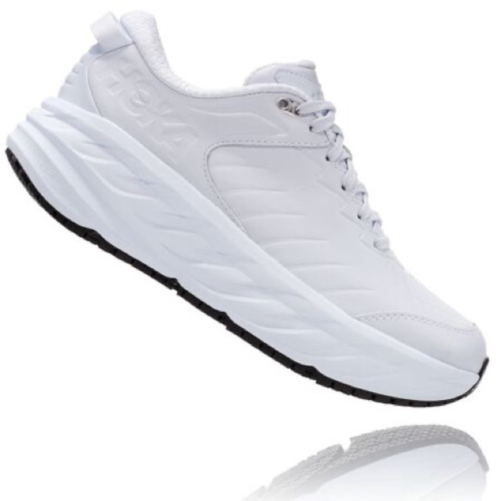HOKA Women’s Bondi SR Sneakers White: Size 8.5 - Picture 1 of 14
